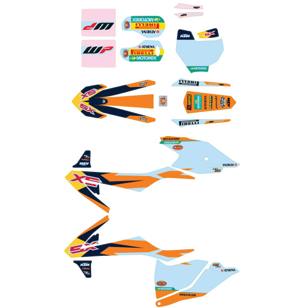 KTM Factory graphics kit